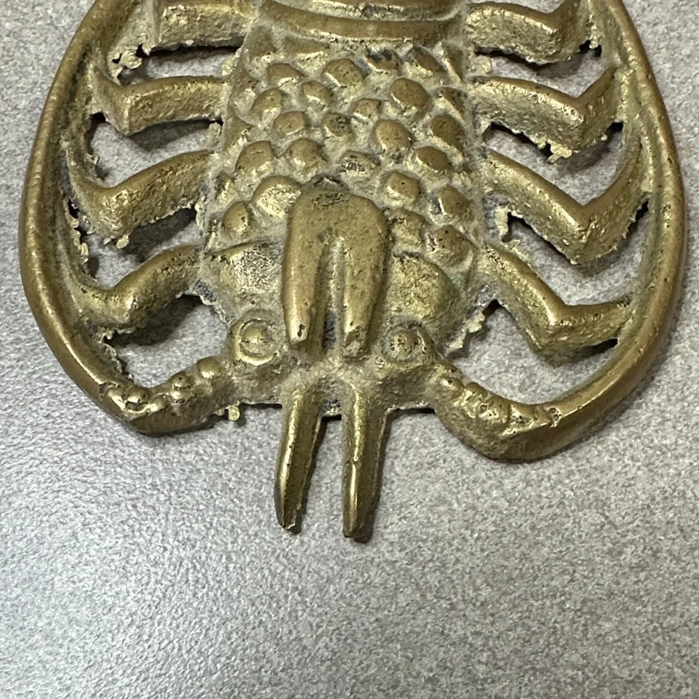 Brass Crawdad Bottle Opener 5 1/4”x2 1/2”